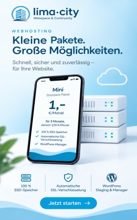 Modernes Webhosting