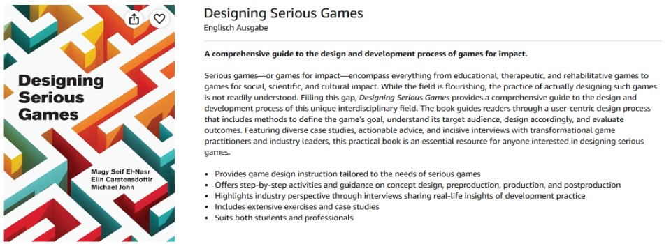 Buch Serious Games